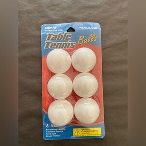 Ami Recreational Table Tennis Balls - Classic White
